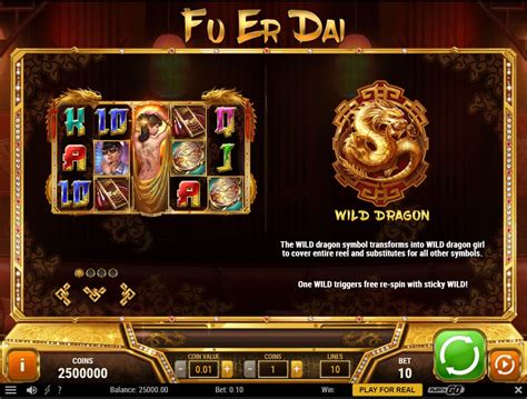 Fu Er Dai Slot Review, Bonuses & Free Play (96.51.
